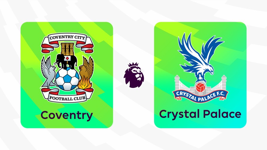 Coventry vs Crystal Palace event artwork