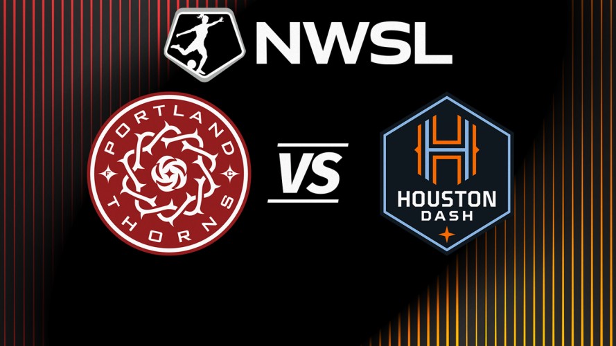 Portland Thorns vs Houston Dash event artwork