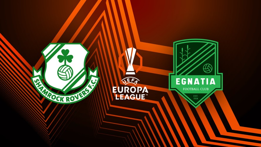 Shamrock Rovers vs Egnatia event artwork
