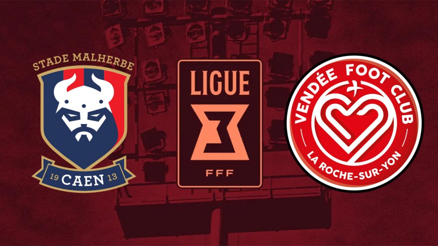 Caen vs VFC La Roche-sur-Yon event artwork