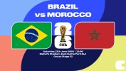 Brazil vs Morocco thumbnail artwork