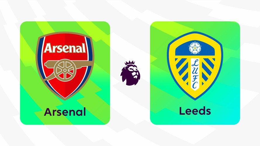 Arsenal vs Leeds event artwork
