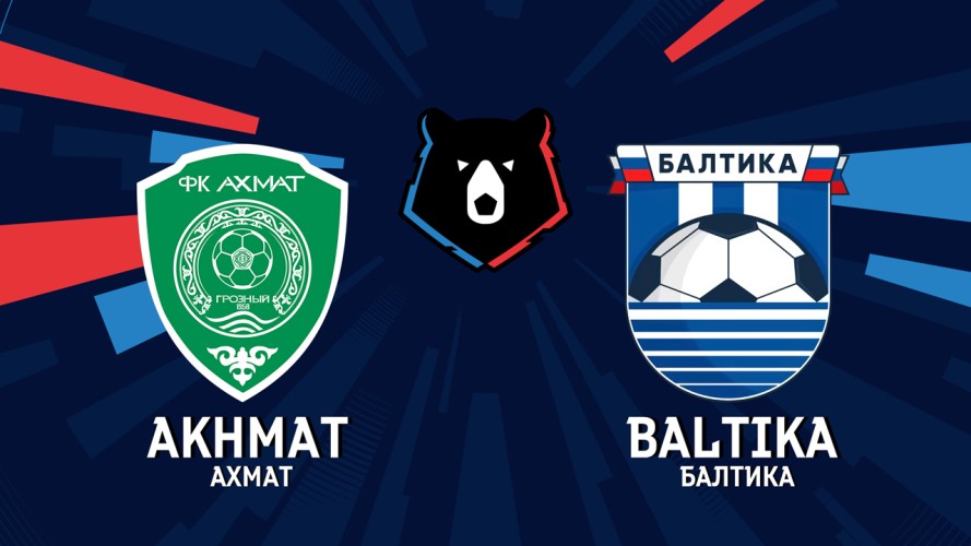 Akhmat Grozny vs Baltika Kaliningrad event artwork