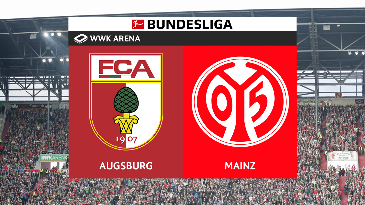 Kamp for FC Augsburg vs Mainz