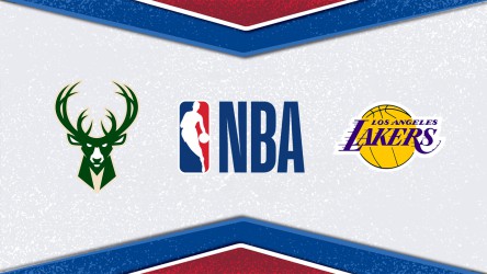 Milwaukee Bucks vs Los Angeles Lakers thumbnail artwork