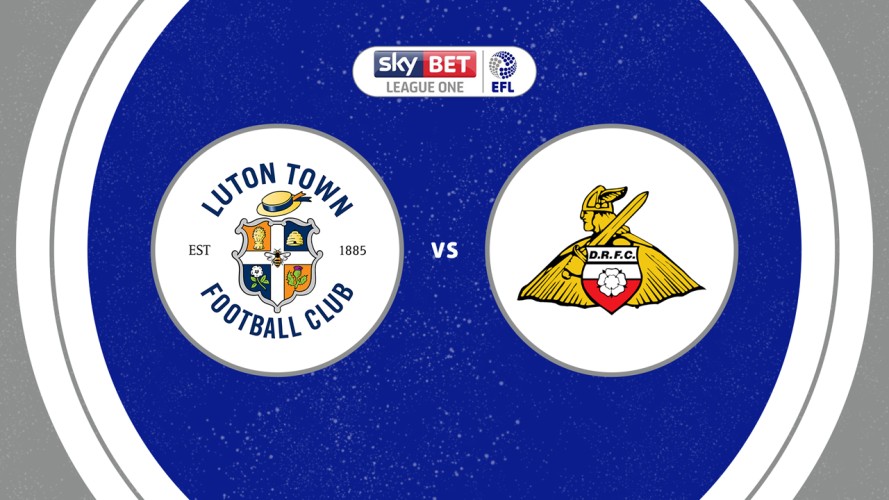 Luton Town vs Doncaster Rovers event artwork