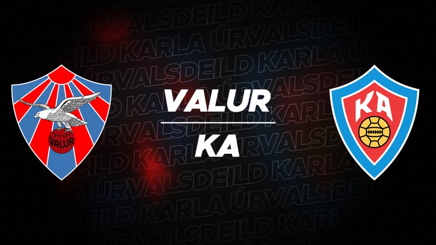 Valur vs KA Akureyri event artwork