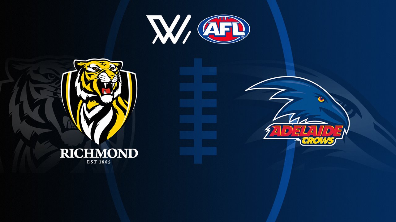 Richmond Tigers Women vs Adelaide Crows Women