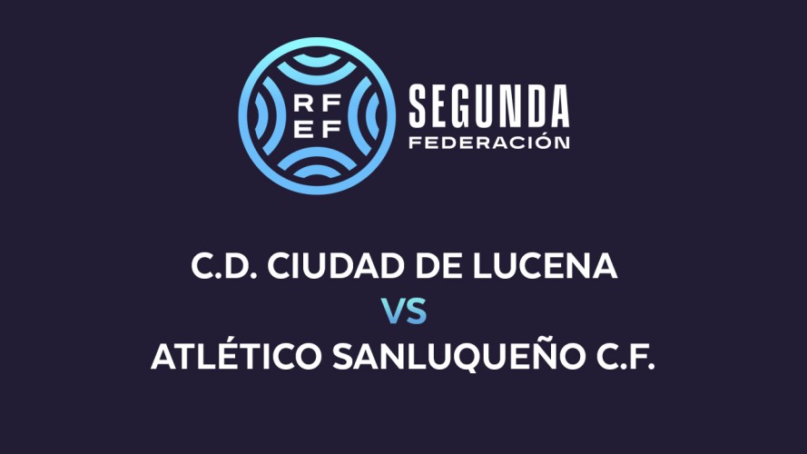 Ciudad de Lucena vs Atlético Sanluqueño event artwork