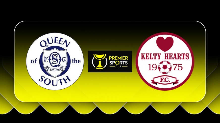 Queen of the South vs Kelty Hearts event artwork