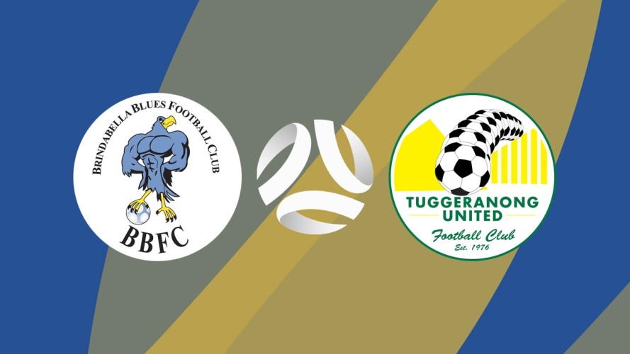 Brindabella Blues vs Tuggeranong United event artwork