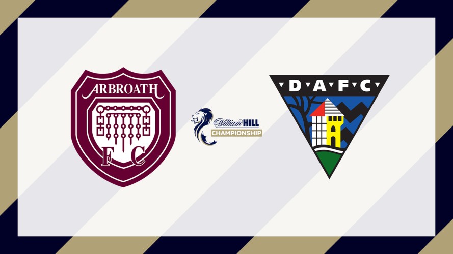 Arbroath vs Dunfermline Athletic event artwork