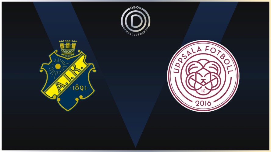 AIK Women vs Uppsala Women event artwork