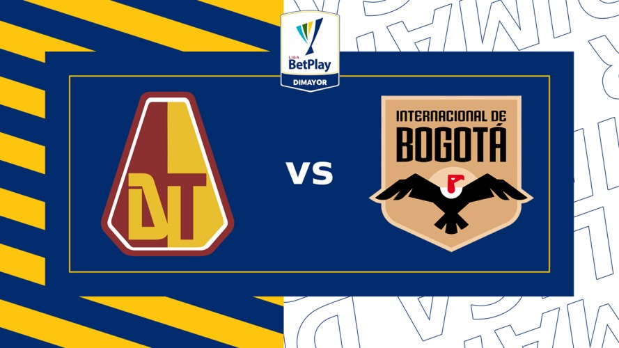 Deportes Tolima vs Internacional de Bogotá event artwork