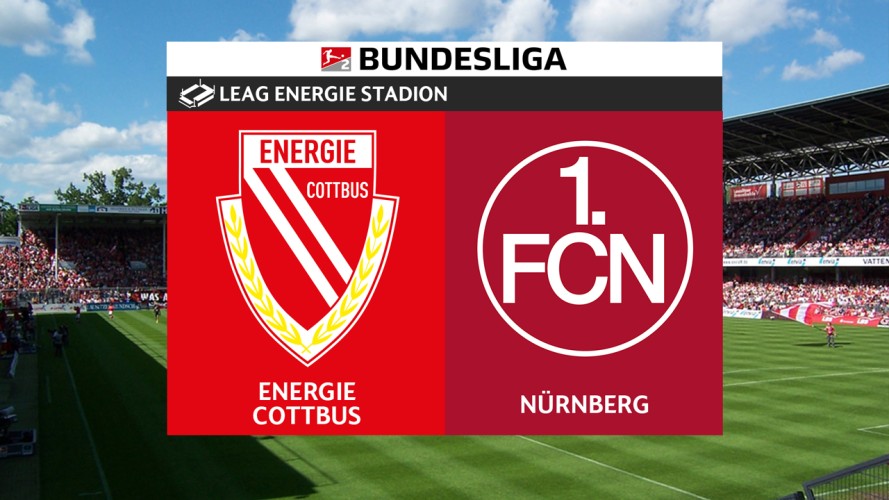 Energie Cottbus vs Nürnberg event artwork