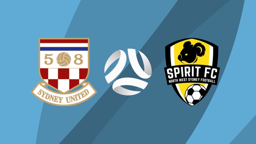 Sydney United 58 vs NWS Spirit event artwork