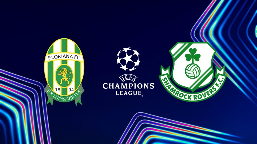 Floriana vs Shamrock Rovers event artwork