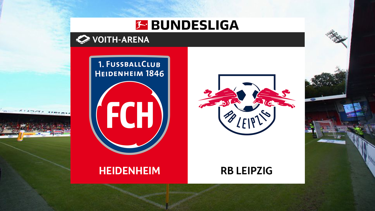 Kamp for FC Heidenheim vs RB Leipzig