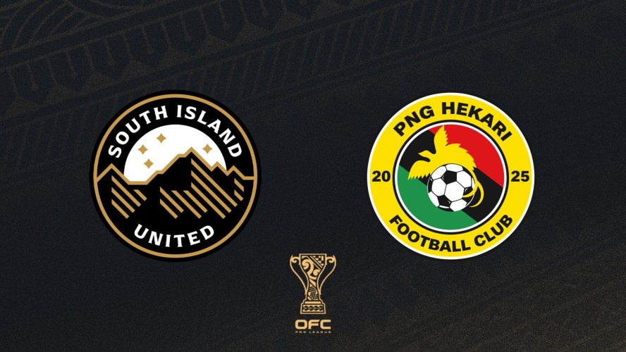 South Island United vs PNG Hekari event artwork