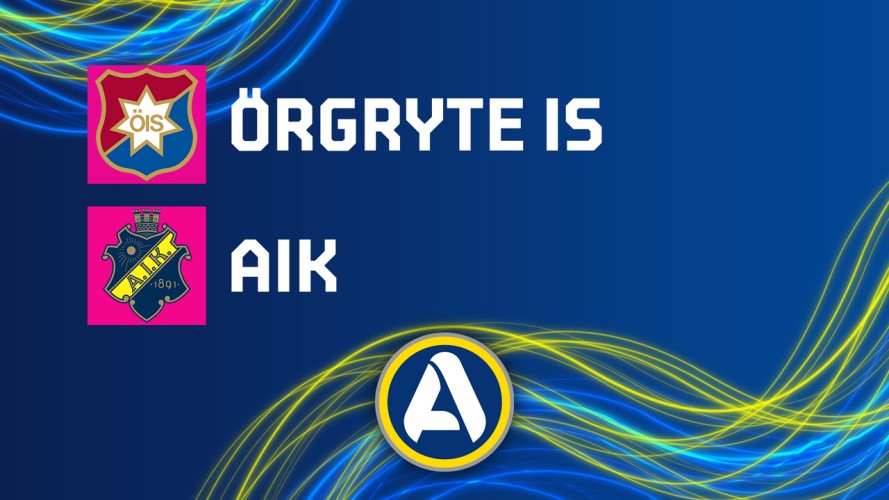 Örgryte vs AIK event artwork