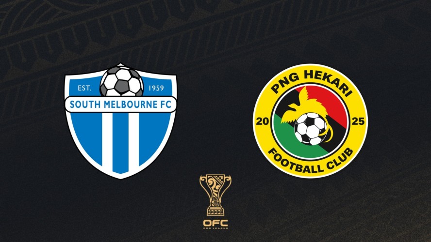 South Melbourne vs PNG Hekari event artwork