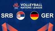 Serbia Volleyball vs Germany Volleyball thumbnail artwork