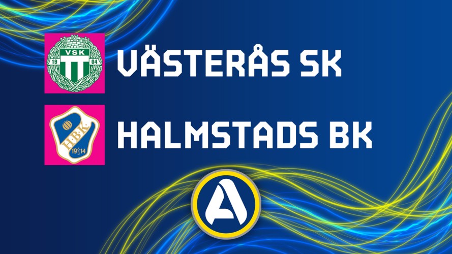 Västerås vs Halmstad event artwork