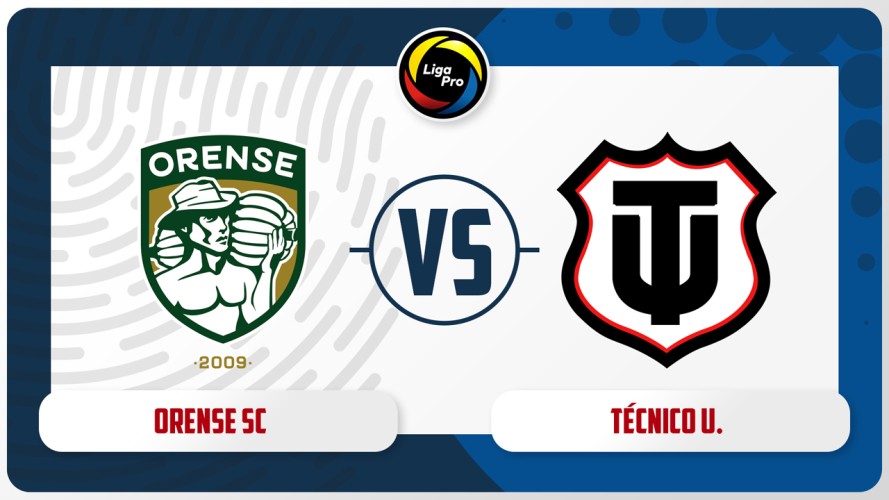 Orense vs Técnico Universitario event artwork