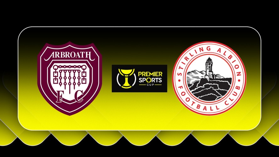 Arbroath vs Stirling Albion event artwork