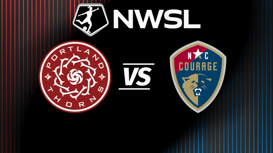 Portland Thorns vs North Carolina Courage event artwork