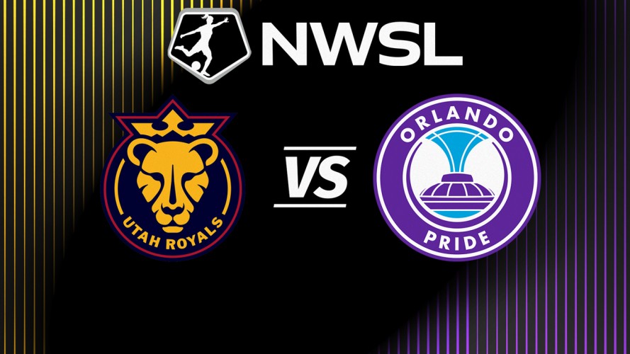 Utah Royals vs Orlando Pride event artwork