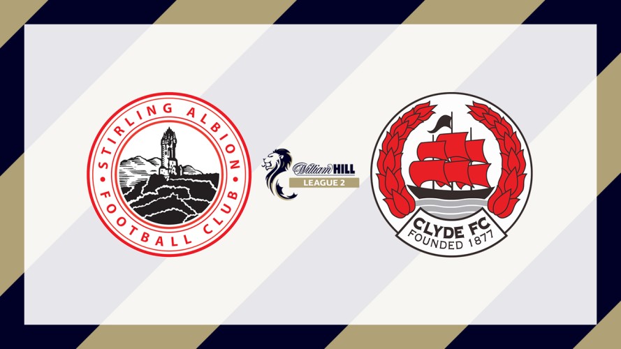 Stirling Albion vs Clyde event artwork
