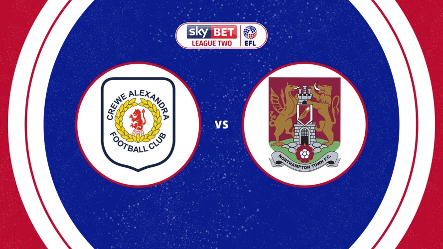 Crewe Alexandra vs Northampton Town event artwork