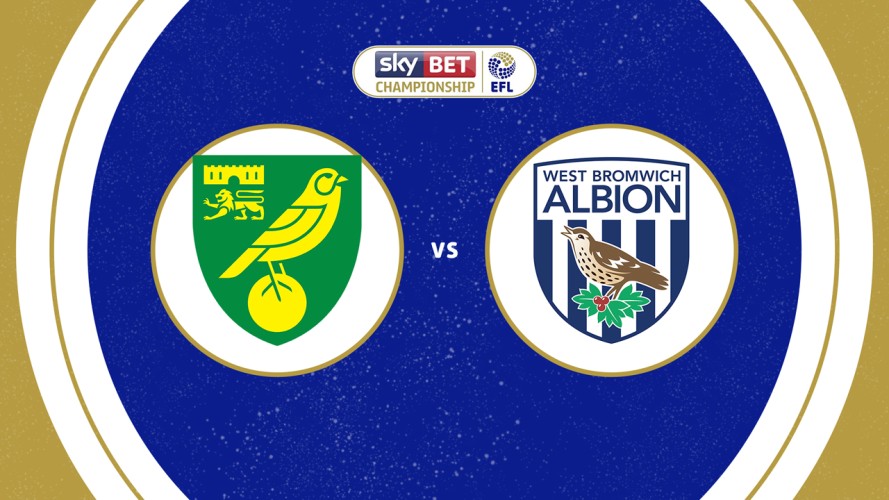 Norwich City vs West Bromwich Albion event artwork