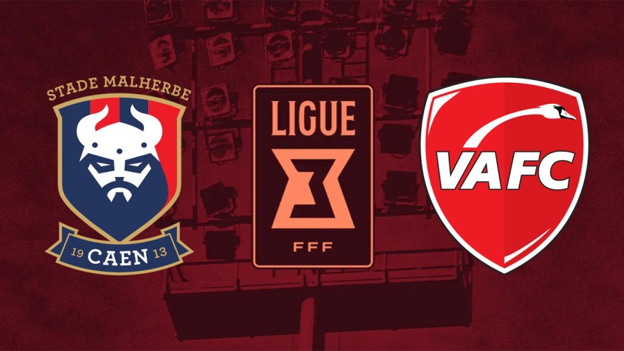 Caen vs Valenciennes event artwork