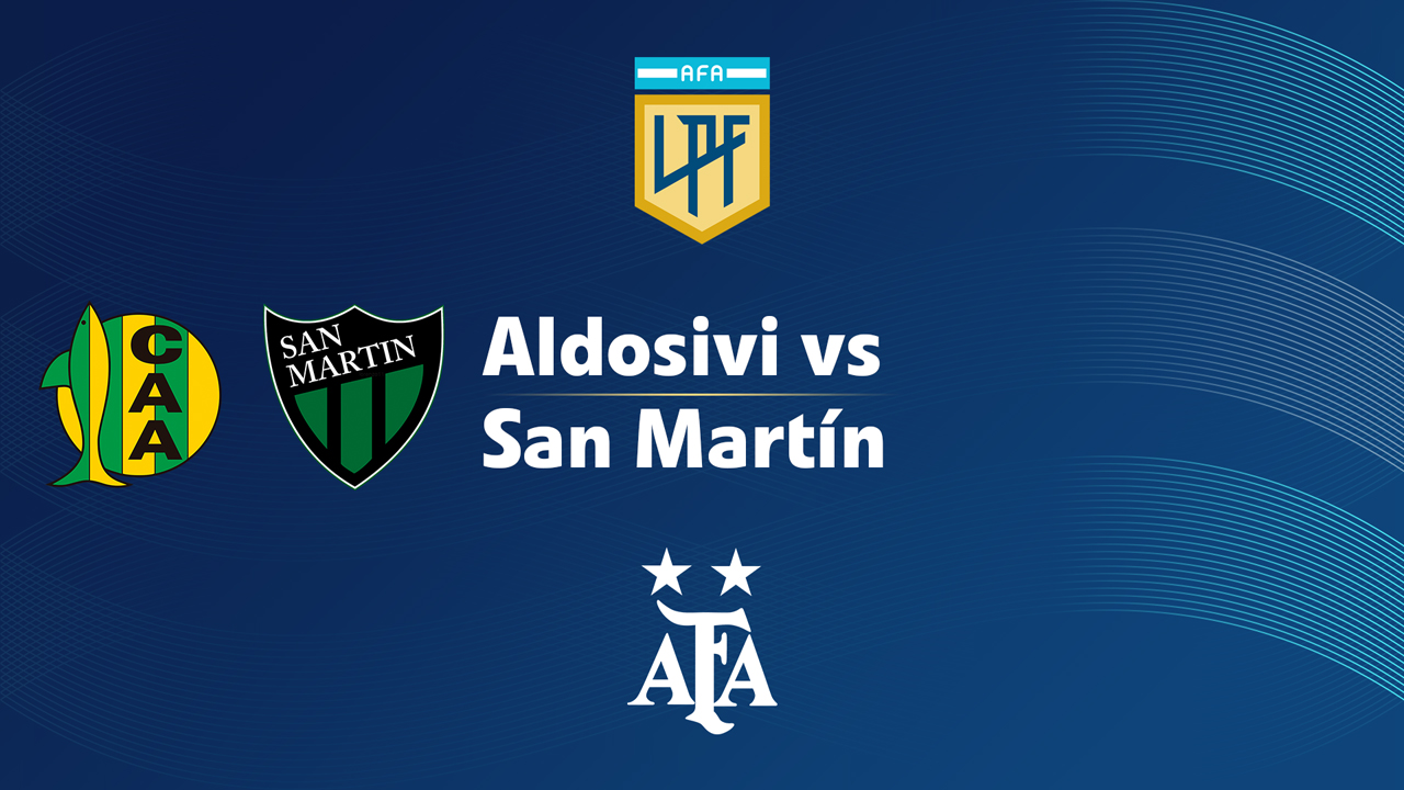 Aldosivi vs San Martín de San Juan