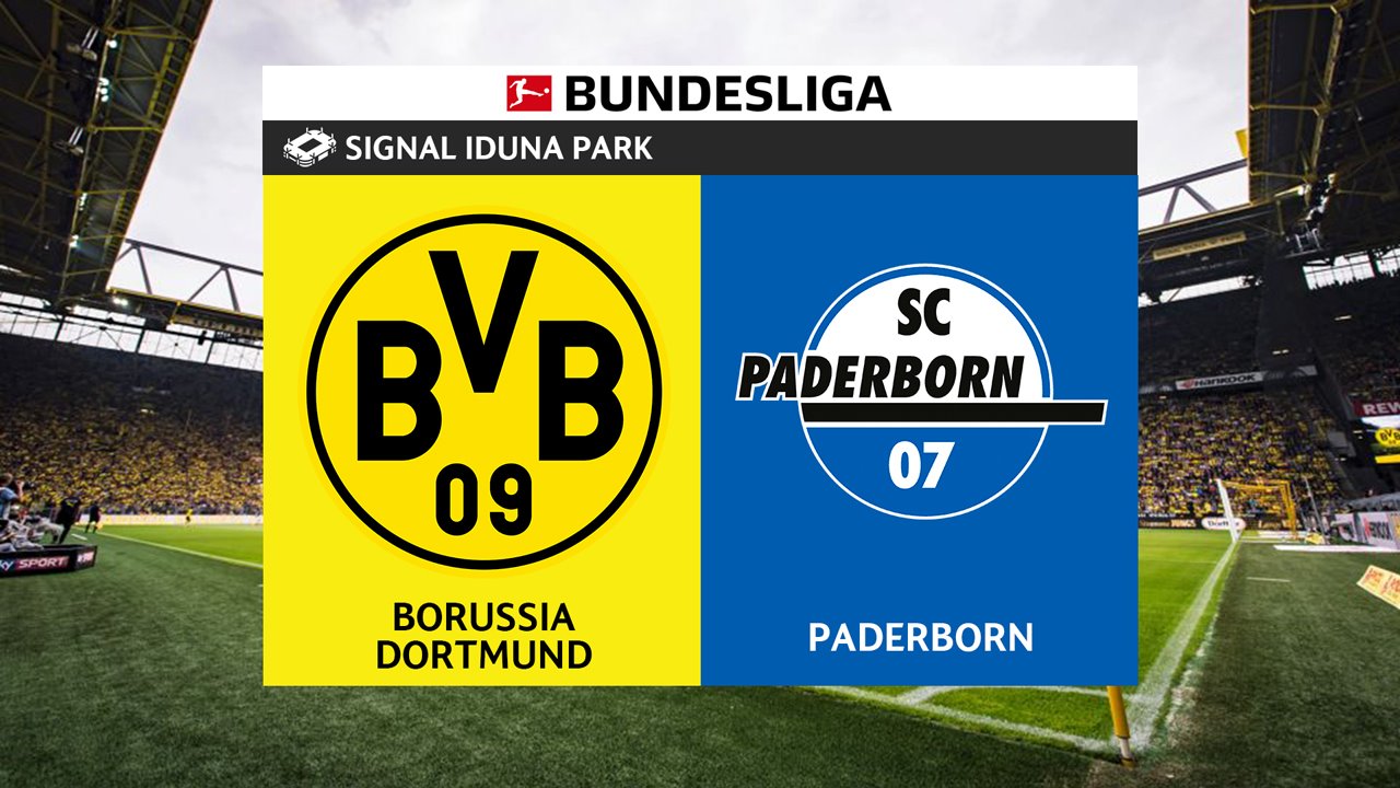 Borussia Dortmund vs Paderborn
