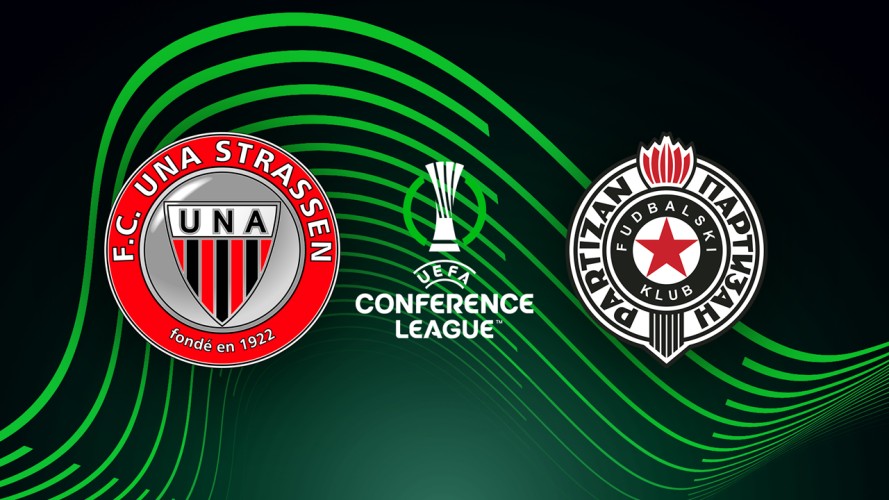 UNA Strassen vs Partizan Belgrade event artwork