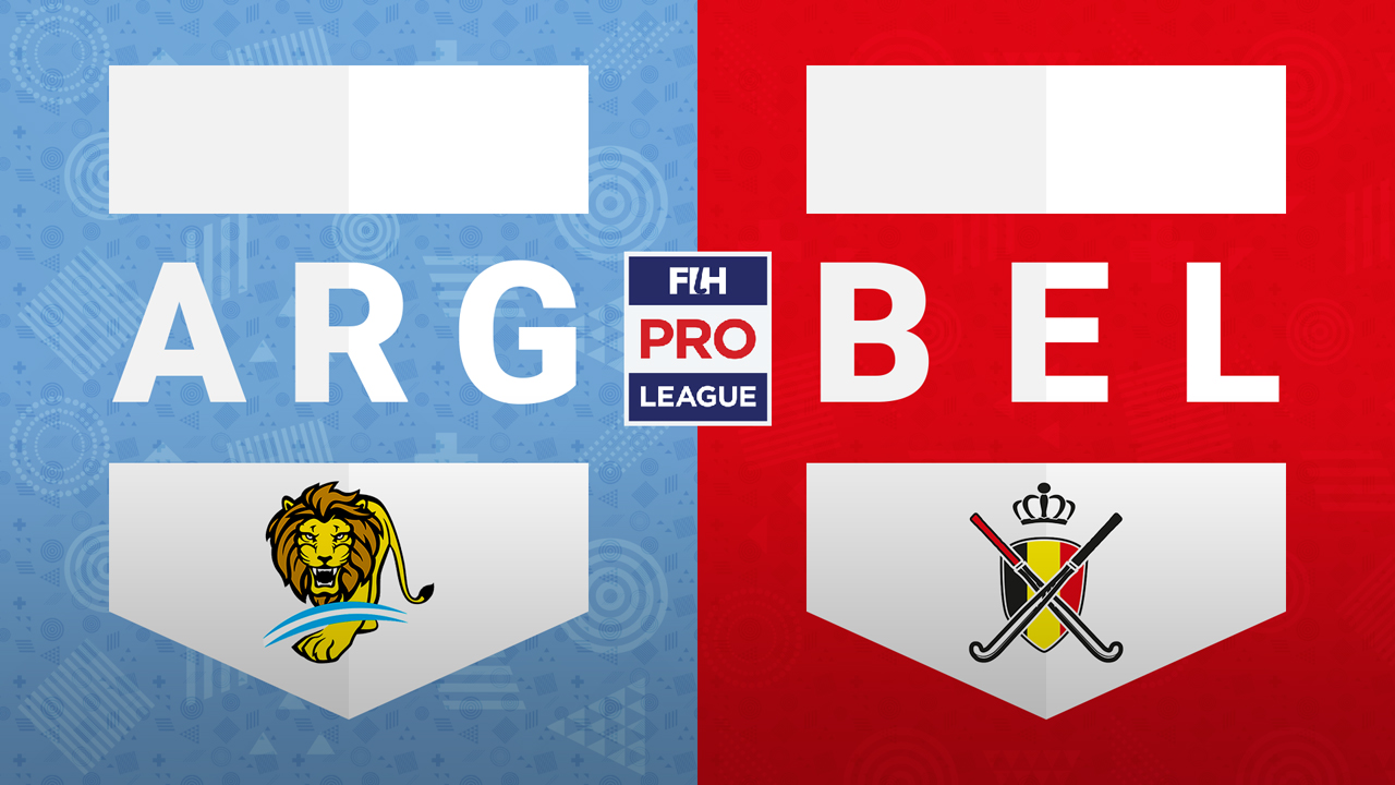 Argentina Hockey vs Belgium Hockey
