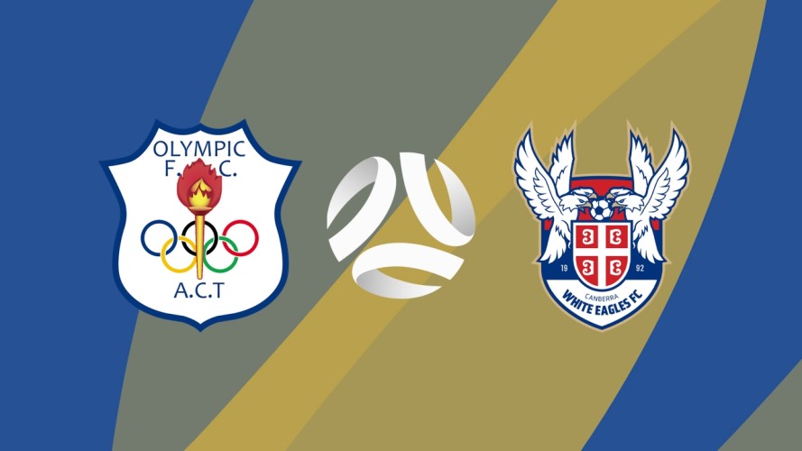 Canberra Olympic vs Canberra White Eagles event artwork