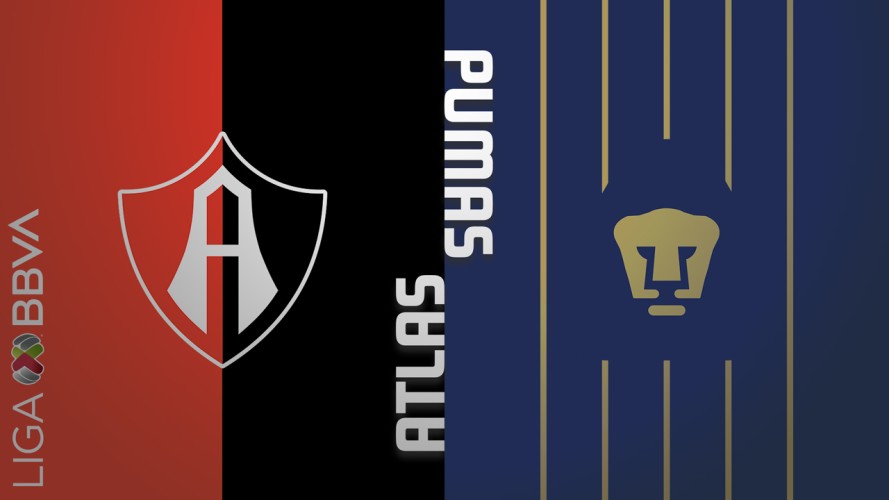 Atlas vs Pumas UNAM event artwork