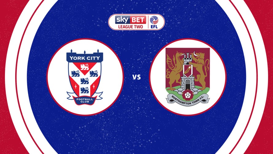 York City vs Northampton Town event artwork