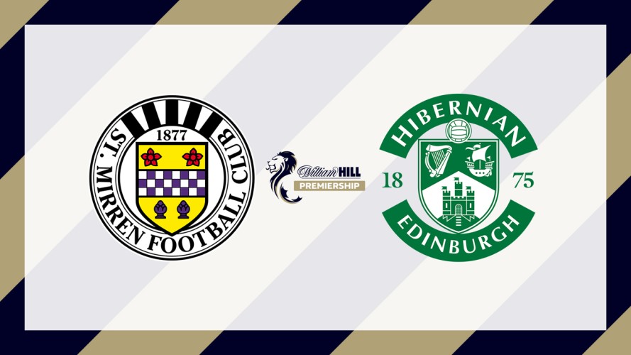 St Mirren vs Hibernian event artwork