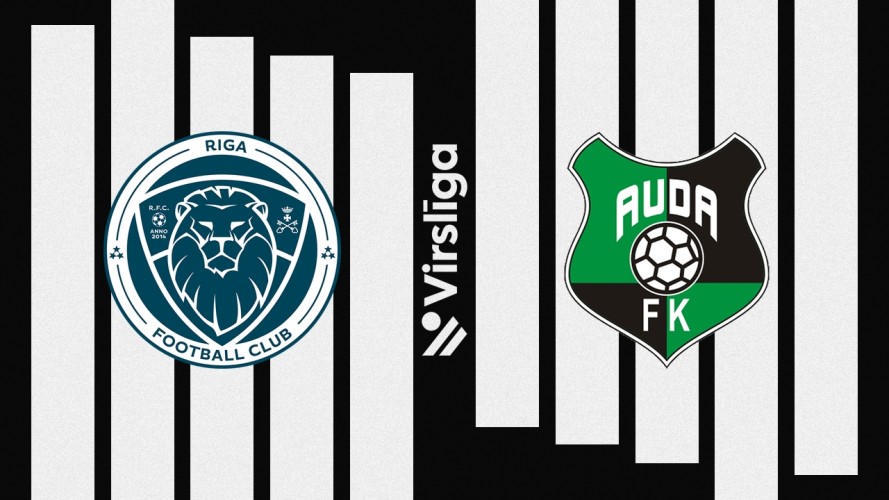 Riga FC vs Auda Kekava event artwork