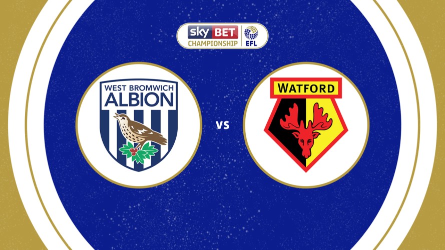 West Bromwich Albion vs Watford event artwork