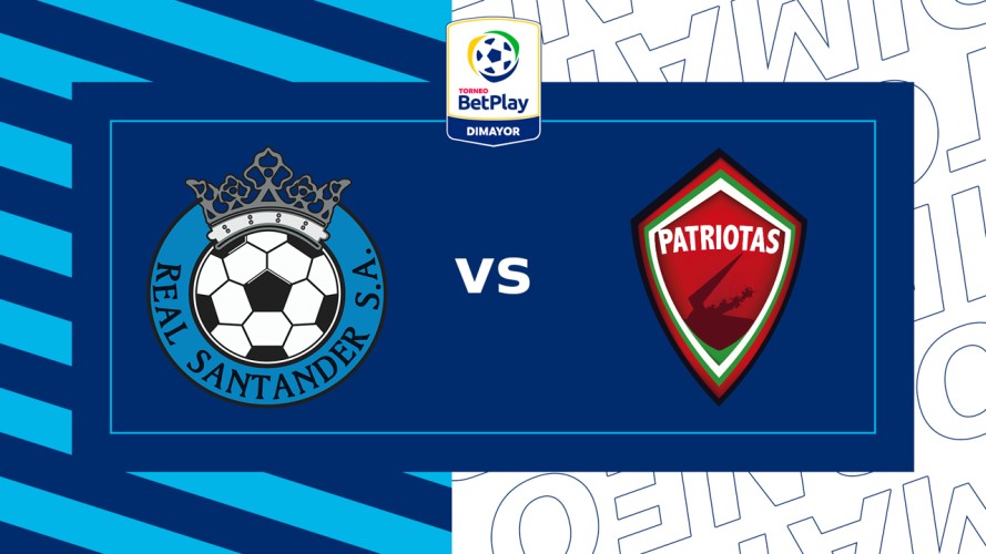 Real Santander vs Patriotas Boyacá event artwork