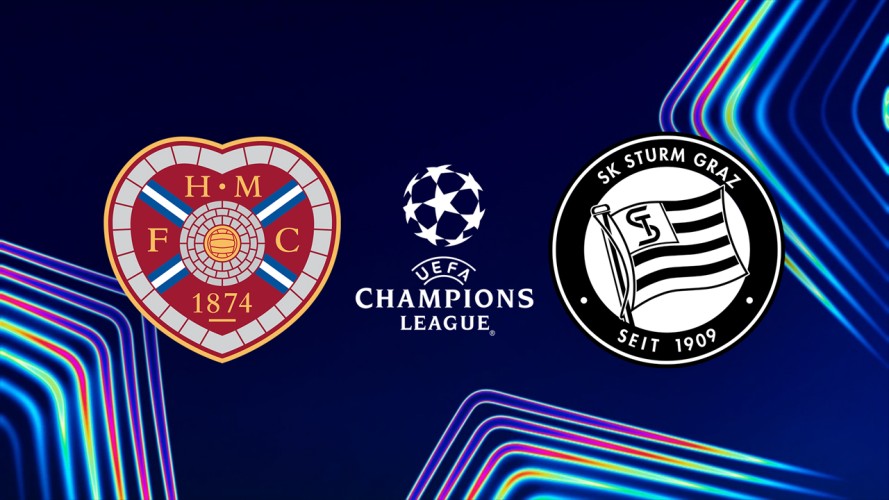 Heart of Midlothian vs Sturm Graz event artwork