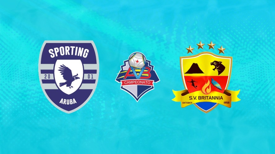 Sporting Aruba vs Britannia event artwork