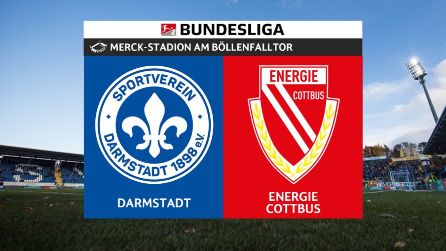 Darmstadt vs Energie Cottbus event artwork