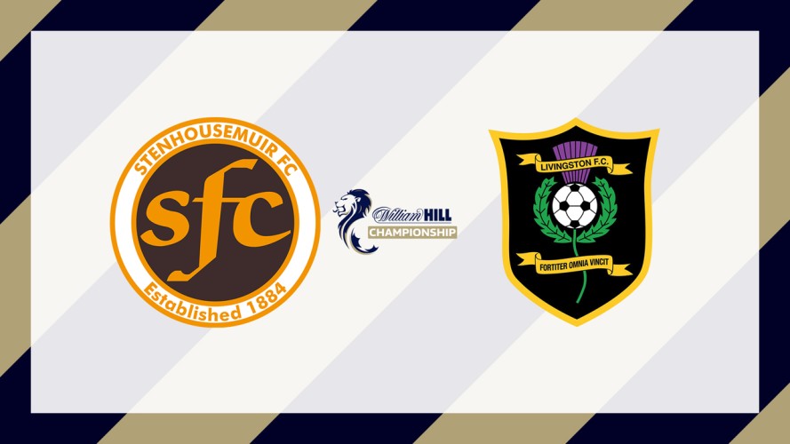 Stenhousemuir vs Livingston event artwork